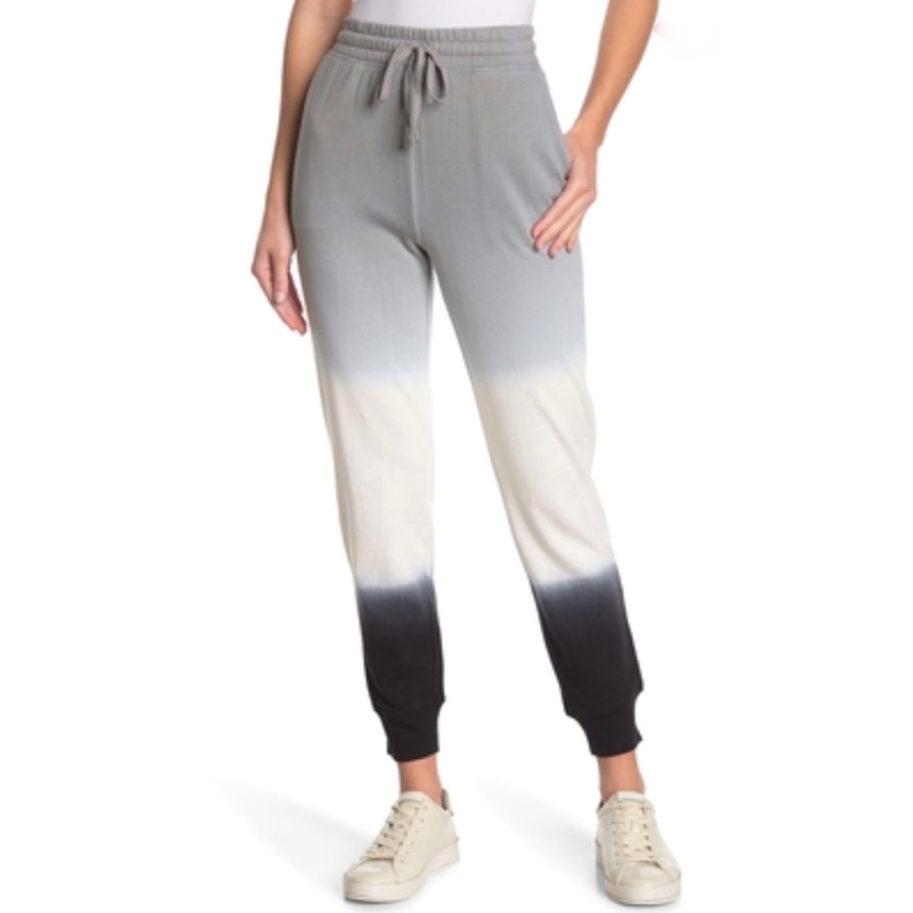 Splendid | NWT Grey Dip Dye Ombré Jogger Sweatpants